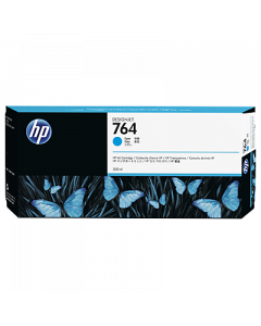 Cartouche HP 764 pour DJet T3500 Cyan 300ml 