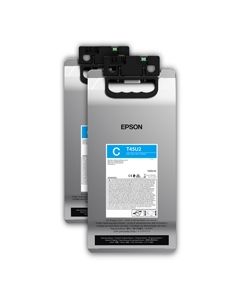 Encre Epson UltraChrome RS pour SC-R5000L- 2 poches x1,5L : Cyan (C13T45U200)