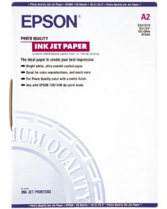 Papier Epson Couché Qualité Photo, 102g, A2 30 feuilles