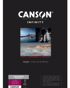 Papier Canson Infinity PhotoSatin Premium RC 270g, A2 25 feuilles