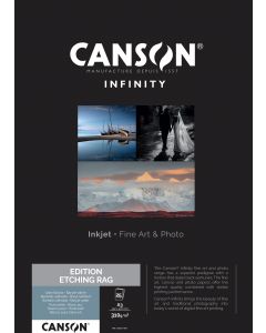 Papier Canson Infinity Edition Etching Rag 310g, A3 25 feuilles