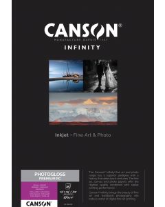 Papier Canson Infinity PhotoGloss Premium RC 270g, A3+ 25 feuilles