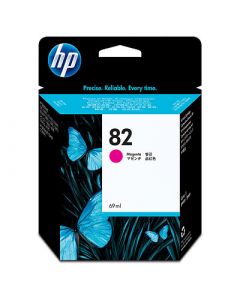 Cartouche C4912A (n°82) pour HP DesignJet 10/20/50/500/800 PS : Magenta - 69 ml