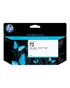 Cartouche C9370A (n°72) pour HP DesignJet T610/T1100 : Noir Photo - 130ml
