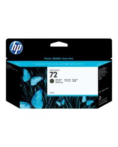 Cartouche C9403A (n°72) pour HP DesignJet T610/T1100 : Noir Mat - 130ml