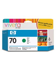 Cartouche C9457A (n°70) pour HP DesignJet Z3100/Z3200 : Vivera Vert - 130ml