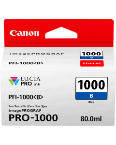 Cartouche d'encre Canon PFI-1000B (Bleue)