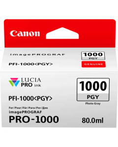Cartouche d'encre Canon PFI-1000PGY (Photo Grise)