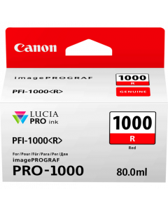 Cartouche d'encre Canon PFI-1000R (Rouge)