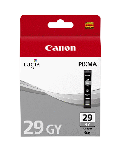 Cartouche d'encre Canon PGI-29GY : Gris - 36ml