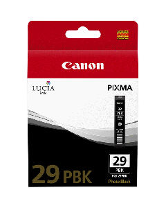 Cartouche d'encre Canon PGI-29PBK : Noir Photo - 36ml