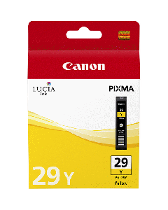 Cartouche d'encre Canon PGI-29Y : Jaune - 36ml