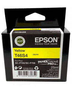 Encre Epson (25ml) pour SureColor P700 : Jaune (T46S400)