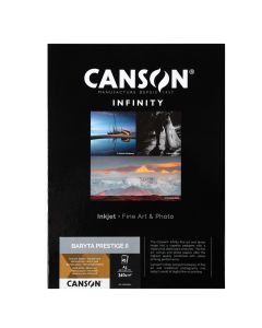 Papier CANSON INFINITY Baryta Prestige II 340g - A3 25 feuilles