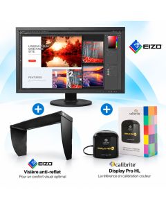 Pack Photo / Vidéo EIZO CS2740 + Calibrite Display Pro HL + Visière CH27
