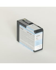 EPSON T5805 (C13T580500) - Cartouche d'encre Cyan Clair - 80ml