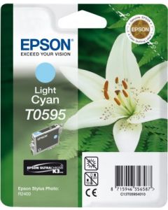 Encre Epson (Lys) pour Stylus Photo R2400 : cyan clair