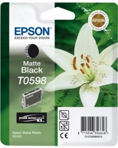 Encre Epson (Lys) pour Stylus Photo R2400 : noir mat