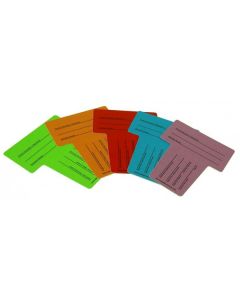 Cartons Identifications pour rouleaux (Pack de 10)