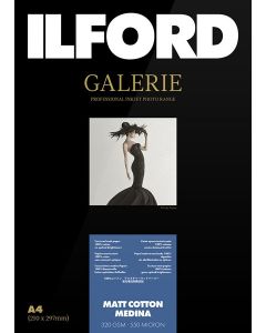 Papier Ilford Galerie Matt Cotton Medina 320g 10x15 50 feuilles