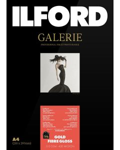 Papier Ilford Galerie Prestige Gold Fibre Gloss 310g 10x15cm 50 feuilles