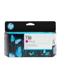 Encre HP 738 pour HP DesignJet T850 & T950 Magenta 130ml - 498N6A