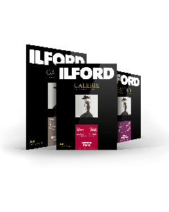 Pack de test / découverte ILFORD : 5 Best  (Smooth Pearl, Smooth Gloss, Gold Fibre Gloss, Textured Cotton, FineArt Textured), 2 feuilles de chaque format A4