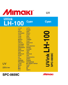 Encre Mimaki rigide LH100 pour UJV3042 - Cyan 220ml