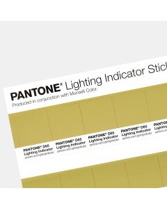 Pantone Lighting Indicator Stickers - D65