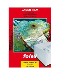 Papier Folex LongLife Pro Matt WO Blanc 115µ A3 50 feuilles 