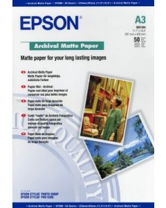 Papier Epson Mat Archival 189g, A3 50 feuilles