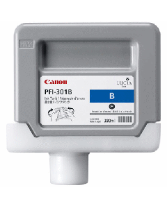 Cartouche (PFI301B) pour Canon IPF 8000/9000/8100/9100 Bleu  - 330ml