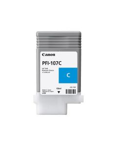 Encre Canon PFI-107C pour IFP 770/780/785 130ml Cyan