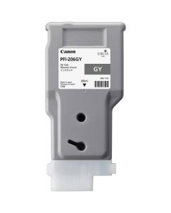 Encre Canon PFI-206GY pour IPF 6400 Gris 300ml