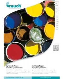 Papier Rauch Synthetic Mat 180µ, 610mm x 5m