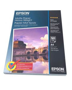 Epson - Papier photo mat - A4 - 192 g/m² - 50 feuilles Pas Cher