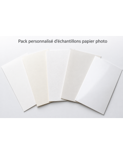 Pack personnalisé d'échantillons papier photo – Testez 5 papiers sélectionnés par nos experts
