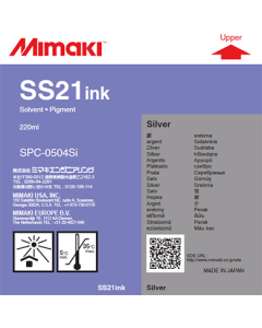 Encre Mimaki SS21 pour JV33, JV34, JV5, CJV - Argent 220ml