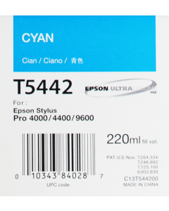 EPSON T5442 (C13T544200) : cyan, 220ml