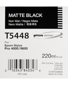EPSON T5448 (C13T544800) : noir mat, 220ml