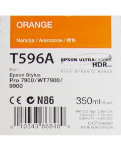 EPSON T596A (C13T596A00) - Cartouche d'encre Orange 350ml