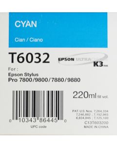 EPSON T6032 (C13T603200) - Cyan 220ml