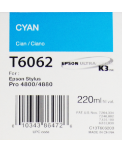 EPSON T6062 (C13T606200) - Cyan 220ml