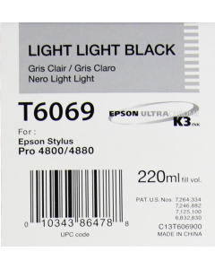 EPSON T6069 (C13T606900) - Gris Clair 220ml