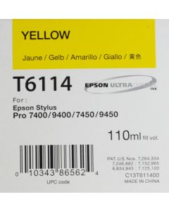 EPSON T6114 (C13T611400) - Pigment Jaune 110ml