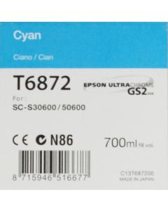 Encre Epson pour SureColor SC-S30600 / SC-S50600 -700ml : Cyan