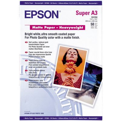 Epson Papier Mat Épais A4 - 50 Feuilles