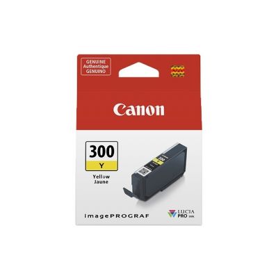 Cartouche d'encre Canon PFI-300C pour IPF Pro 300 : Jaune