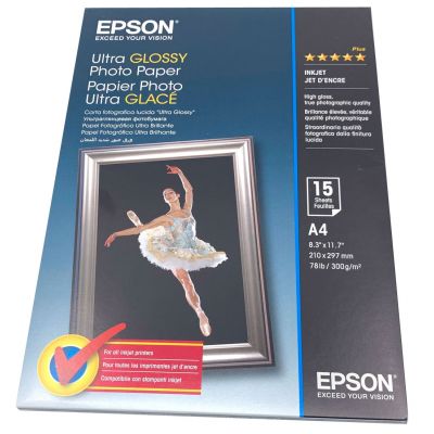 Epson Papier photo glacé 200g 13x18 50feuilles pas cher 