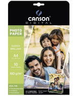 Papier Canson Digital Everyday Photo Brillant 180g, A4 10 feuilles